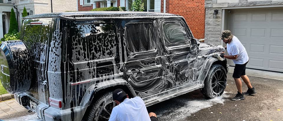 exterior car detailing